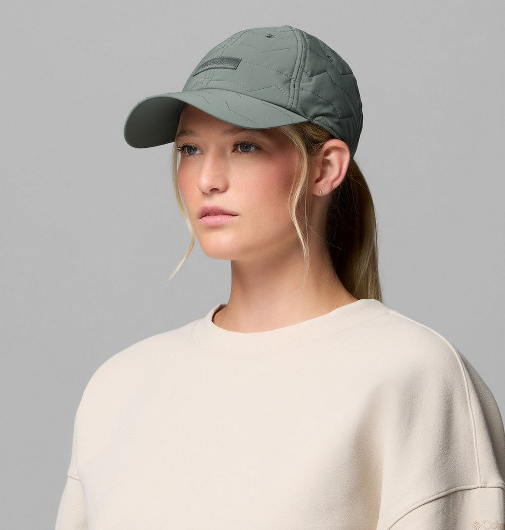 Insulated Quilted Ball Cap - Green