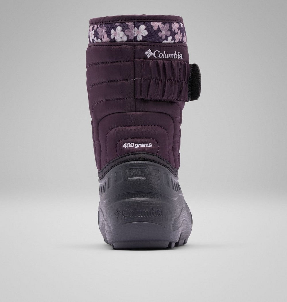 Kids' Strap Snow Boot - Purple Floral
