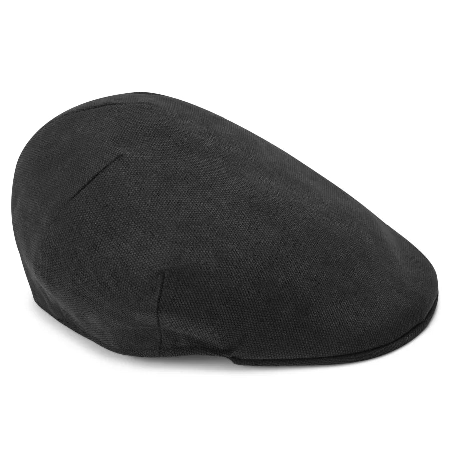 Dark Grey Moda Flat Cap