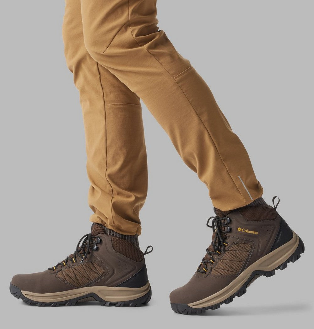 Men's Waterproof Leather Mesh Hiking Shoes