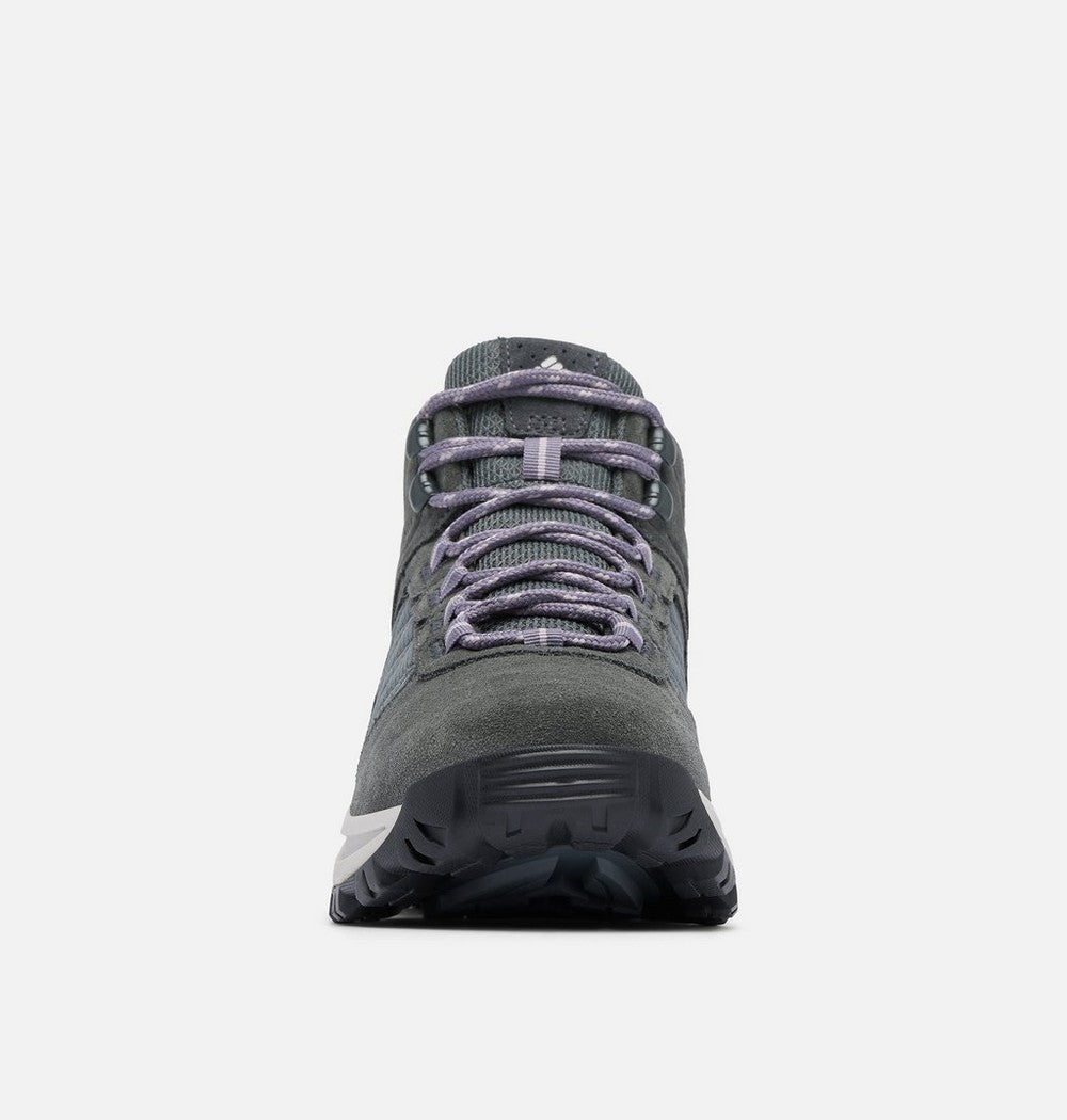 Women's Wide Waterproof Suede Hiking Shoe
