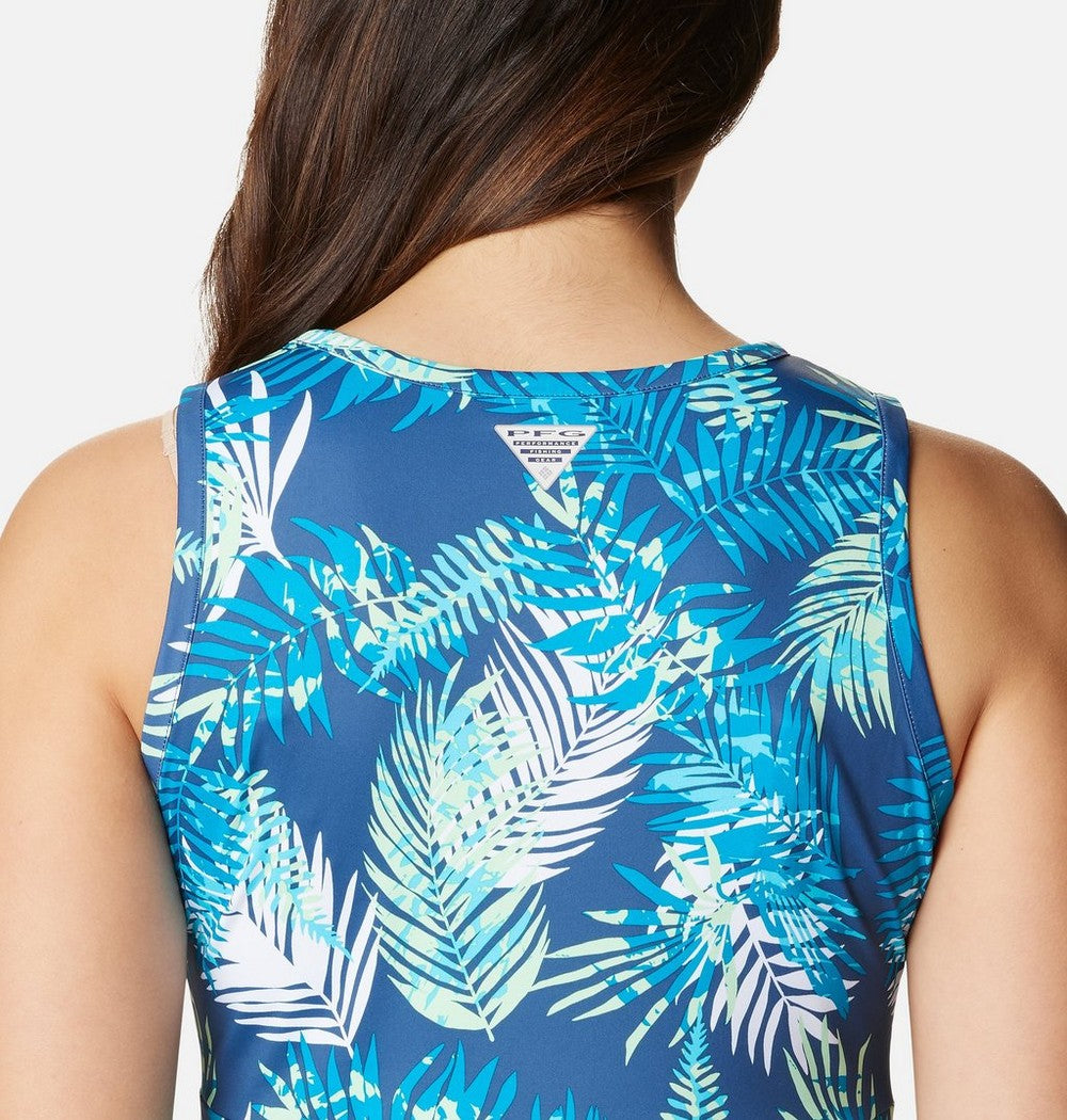 Women's UPF 50 Tank Dress - Gray Print