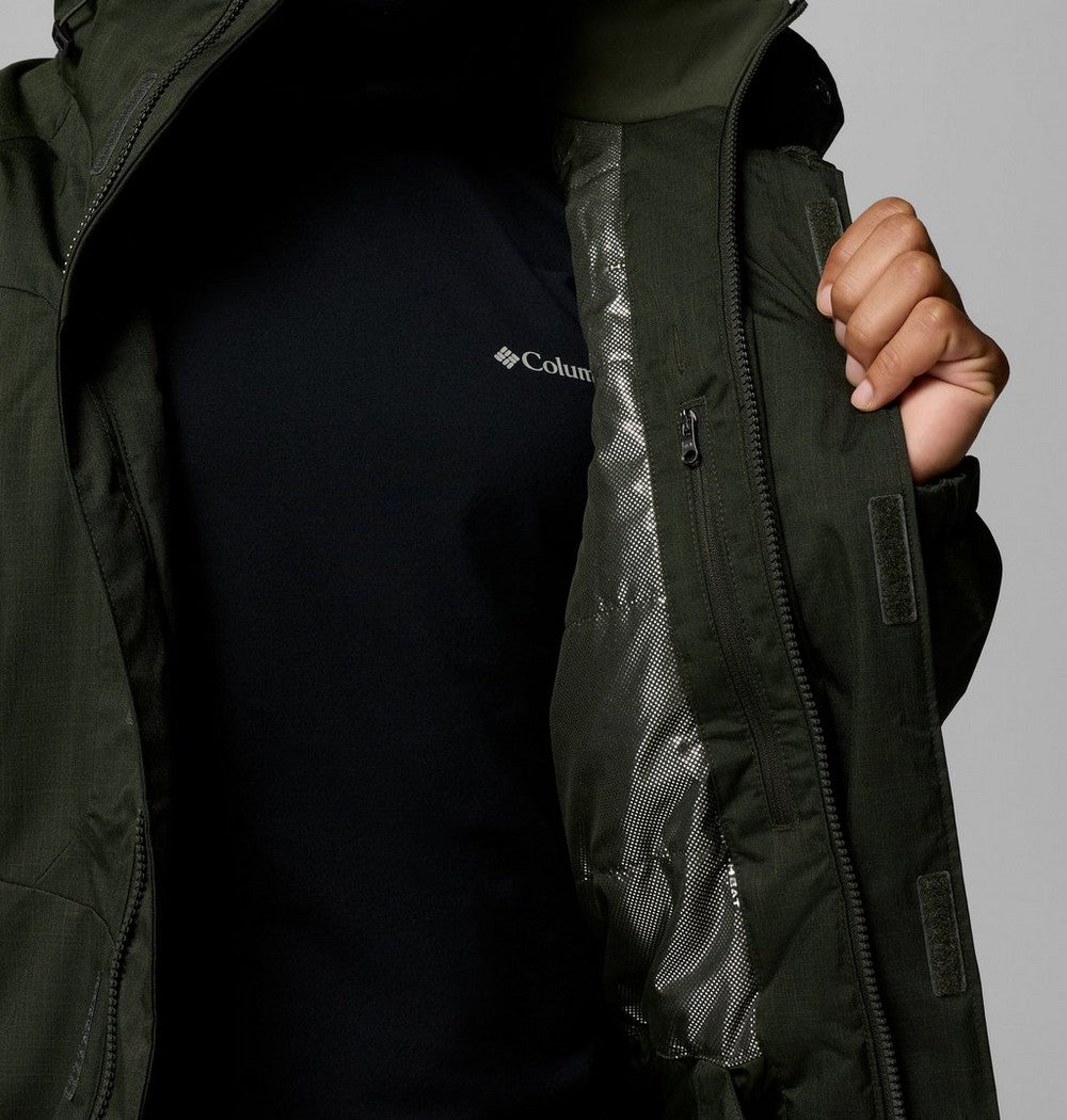 Men's Insulated Ski Jacket - Dark Blue