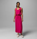 Women's UPF 50 Maxi Dress - Guava Pink