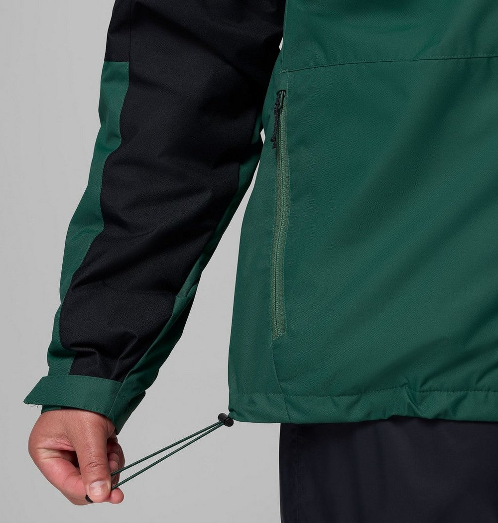 Men's Big 3-In-1 Waterproof Jacket - Green