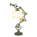 Rose Flower Table Lamp, Green, 60W Max