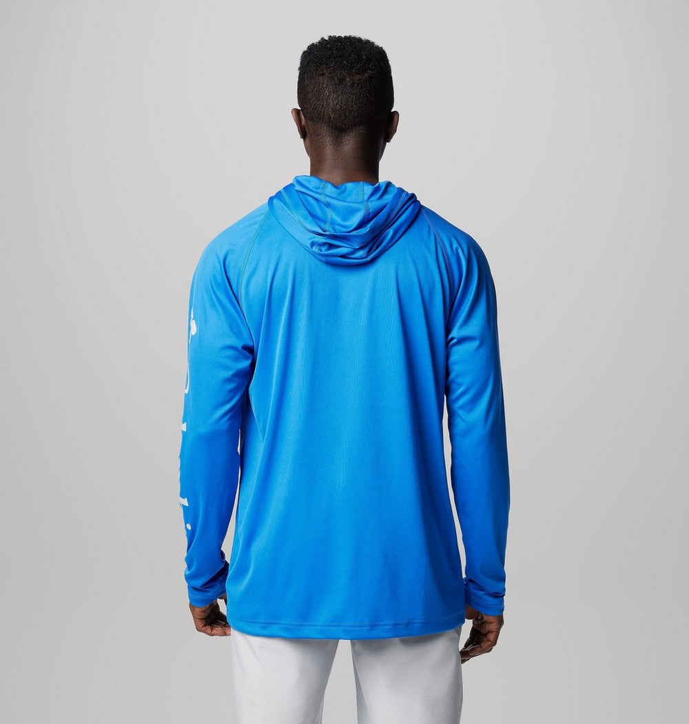 Men's Long-Sleeve Sun Hoodie - Gray