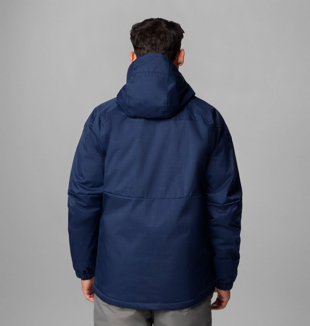 Men's Insulated Ski Jacket - Dark Blue