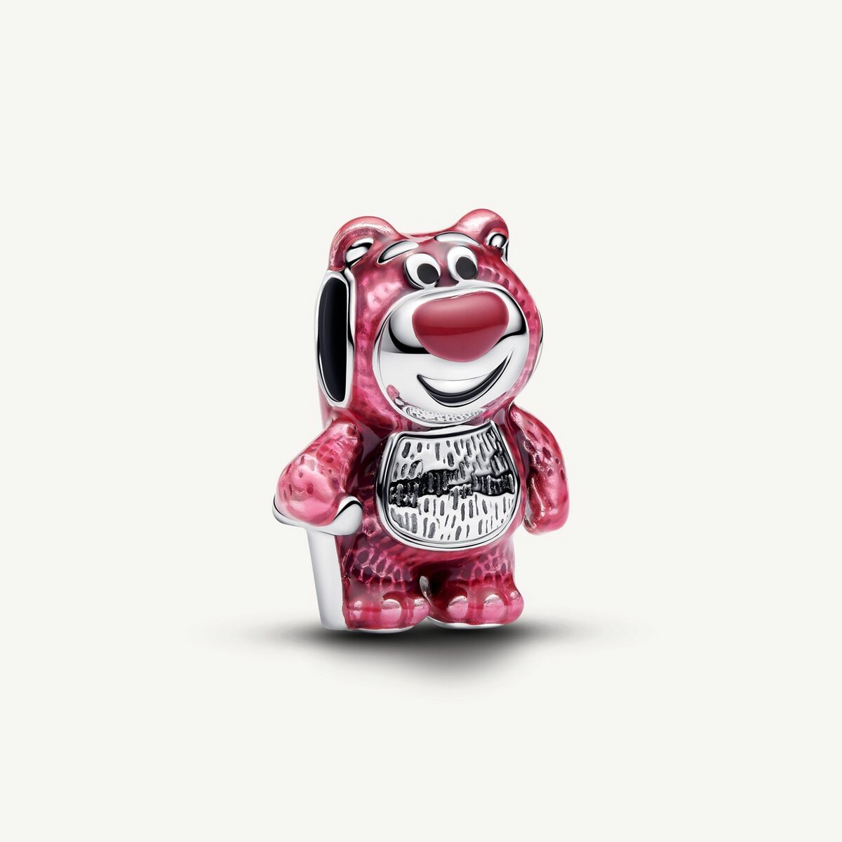 Scented Bear Character Charm - Silver