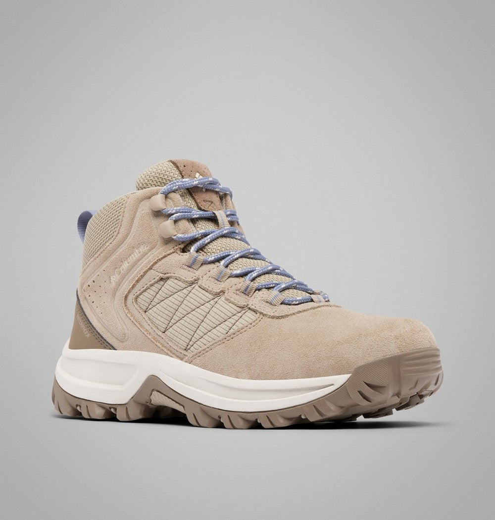 Women's Wide Waterproof Suede Hiking Shoe