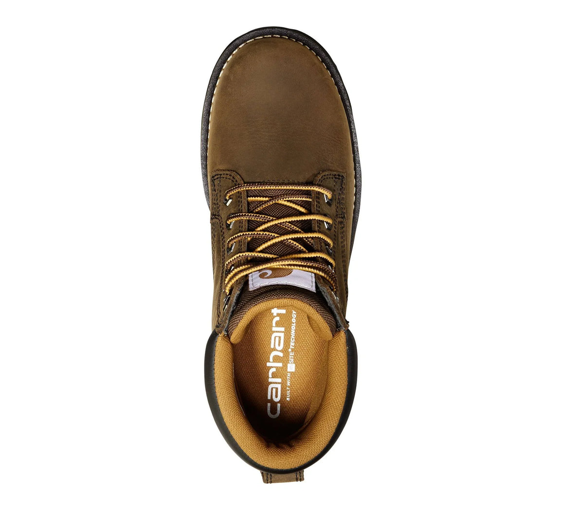 6-Inch Water-Resistant Work Boot - Dark Brown