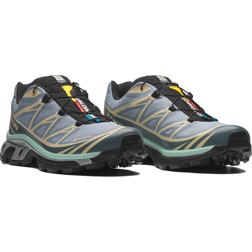 Waterproof Trail-Inspired Sneakers - Green
