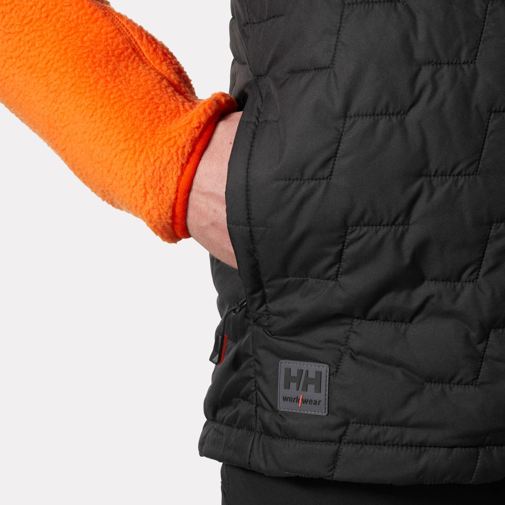 Insulated Softshell Work Vest - Navy