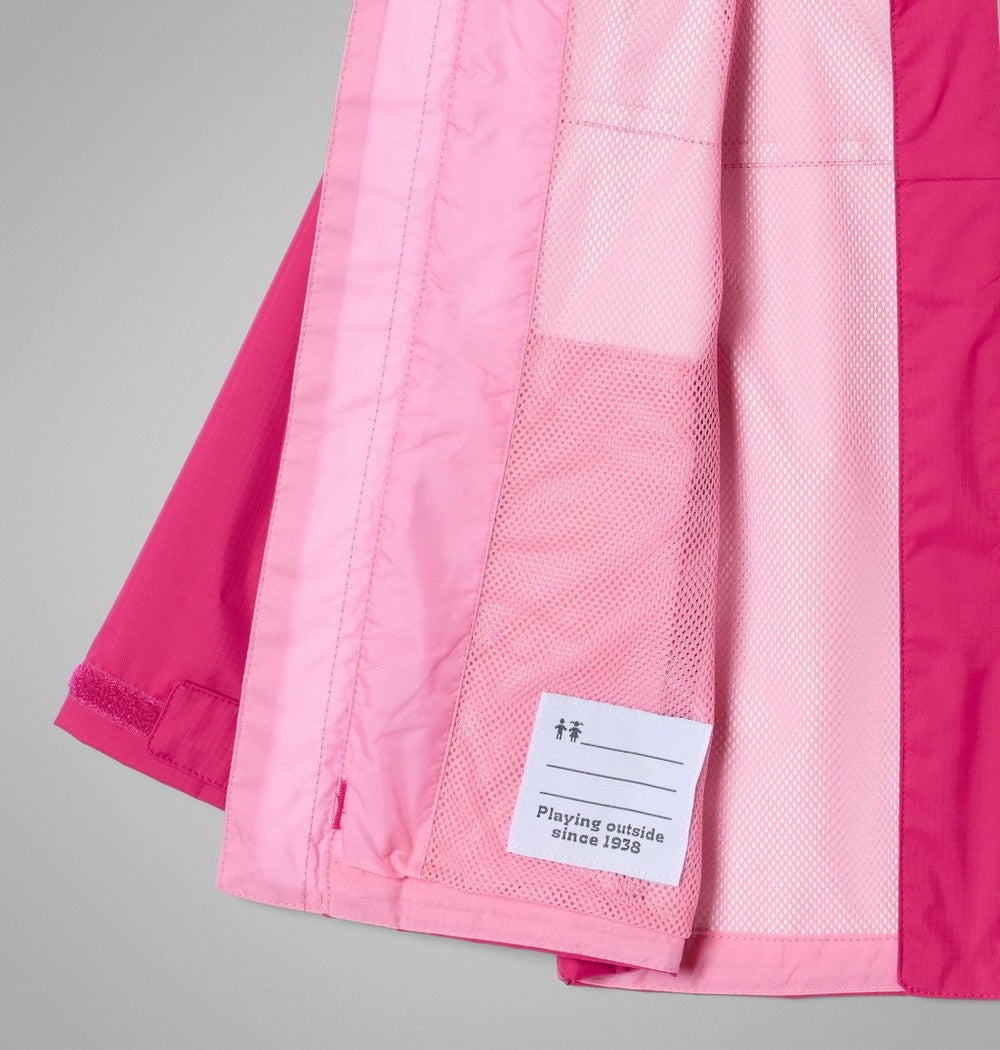 Toddler Packable Waterproof Rain Jacket - Blue