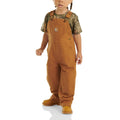 Baby & Toddler Canvas Bib Overalls - Brown