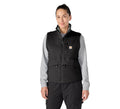 Women's Insulated Hooded Vest - Black