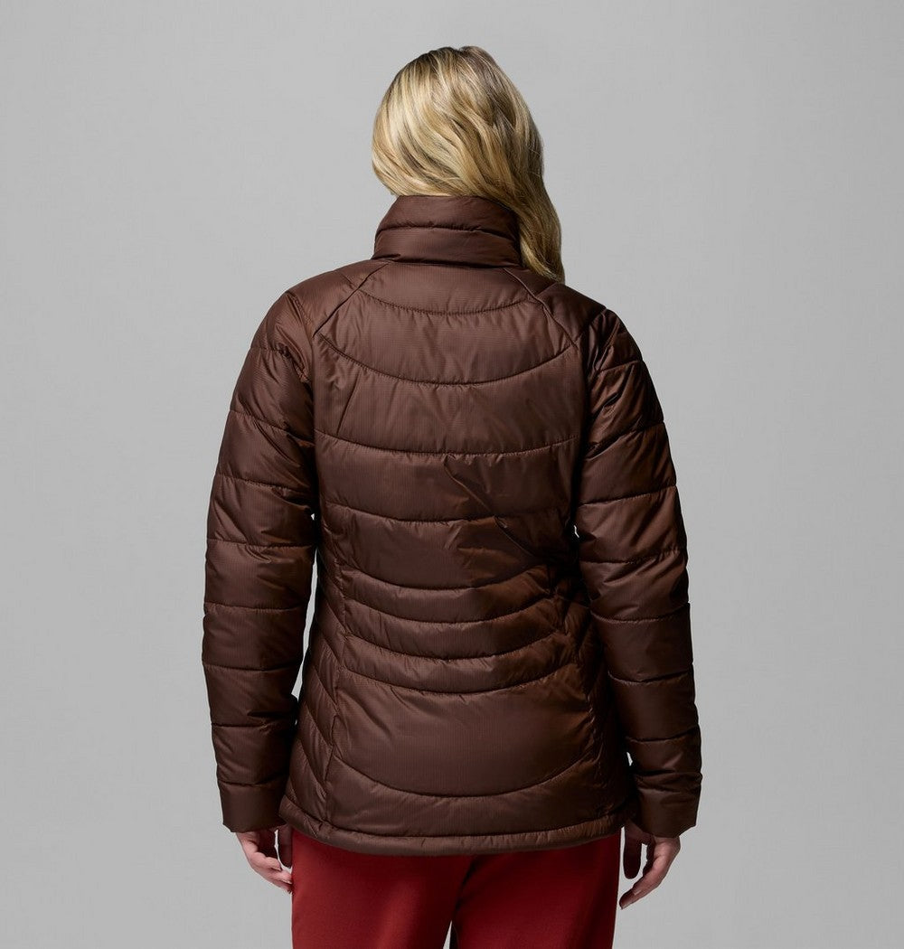 Women's Water-Resistant Insulated Jacket - Brown