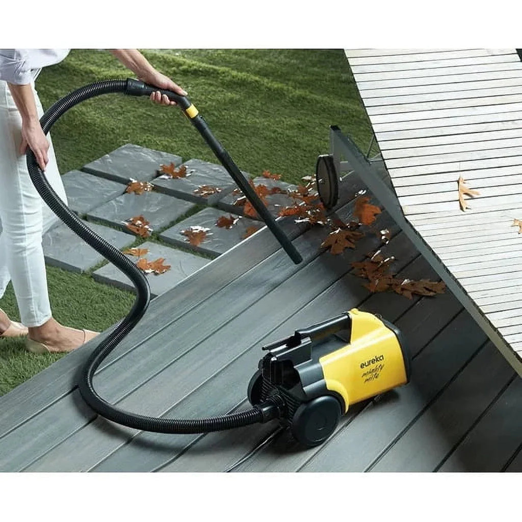 Eureka Mighty Mite Corded Canister Vacuum Cleaner, Yellow Pet - 3670G