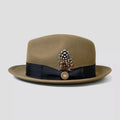 Miller Ranch Trilby Fedora - Grey/Dark Olive