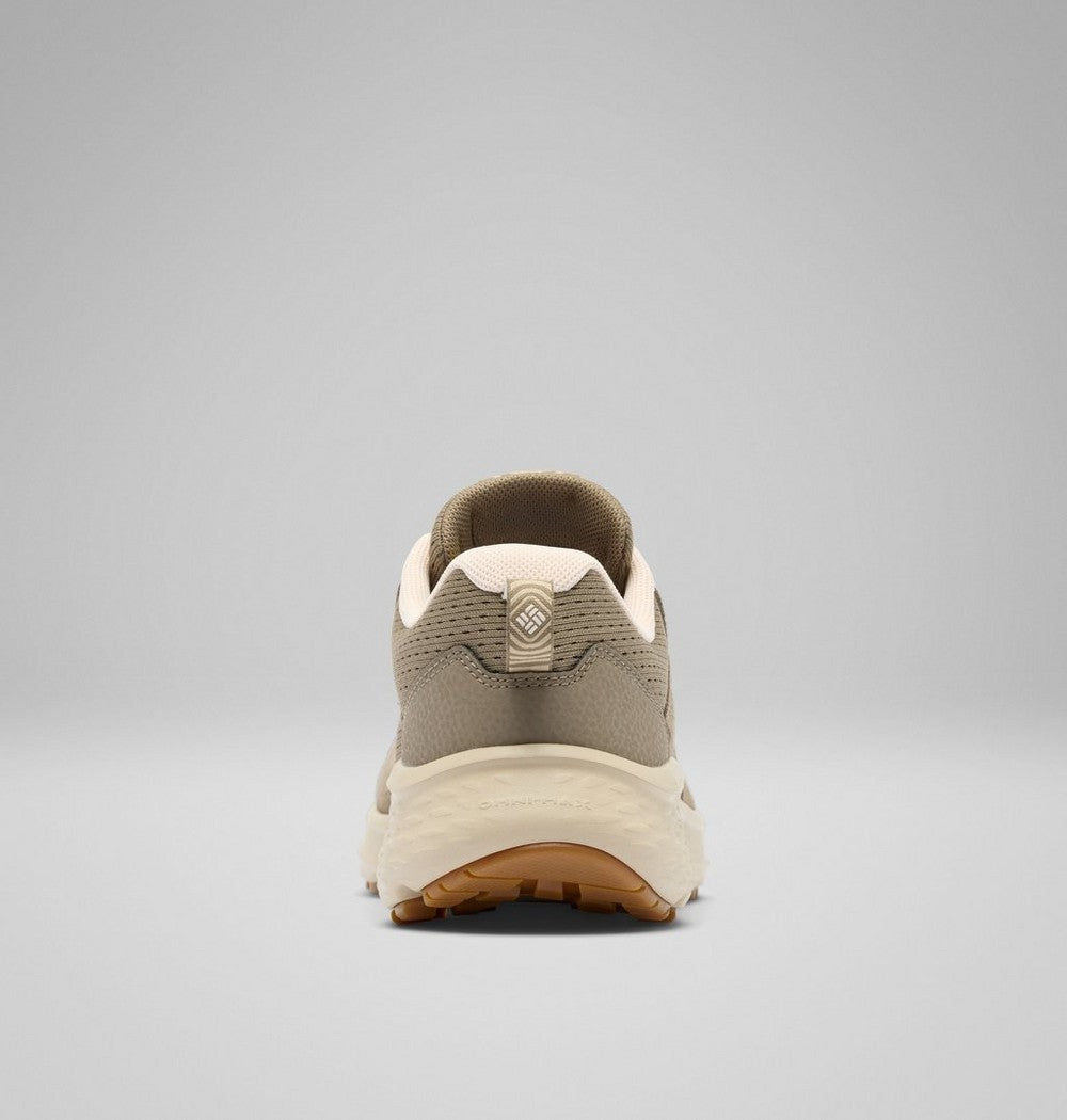 Women's Mesh And Suede Walking Shoe - Beige