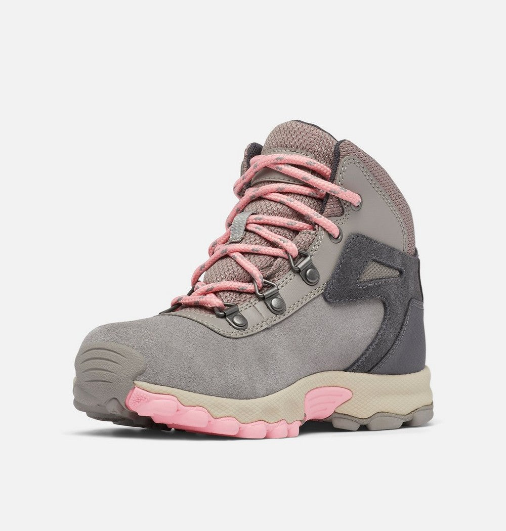 Big Kids' Suede Trail Hiking Boot - Black Red