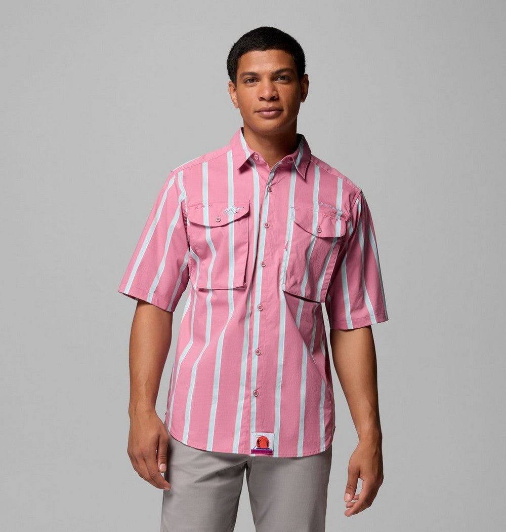 Men's Printed Short Sleeve Fishing Shirt