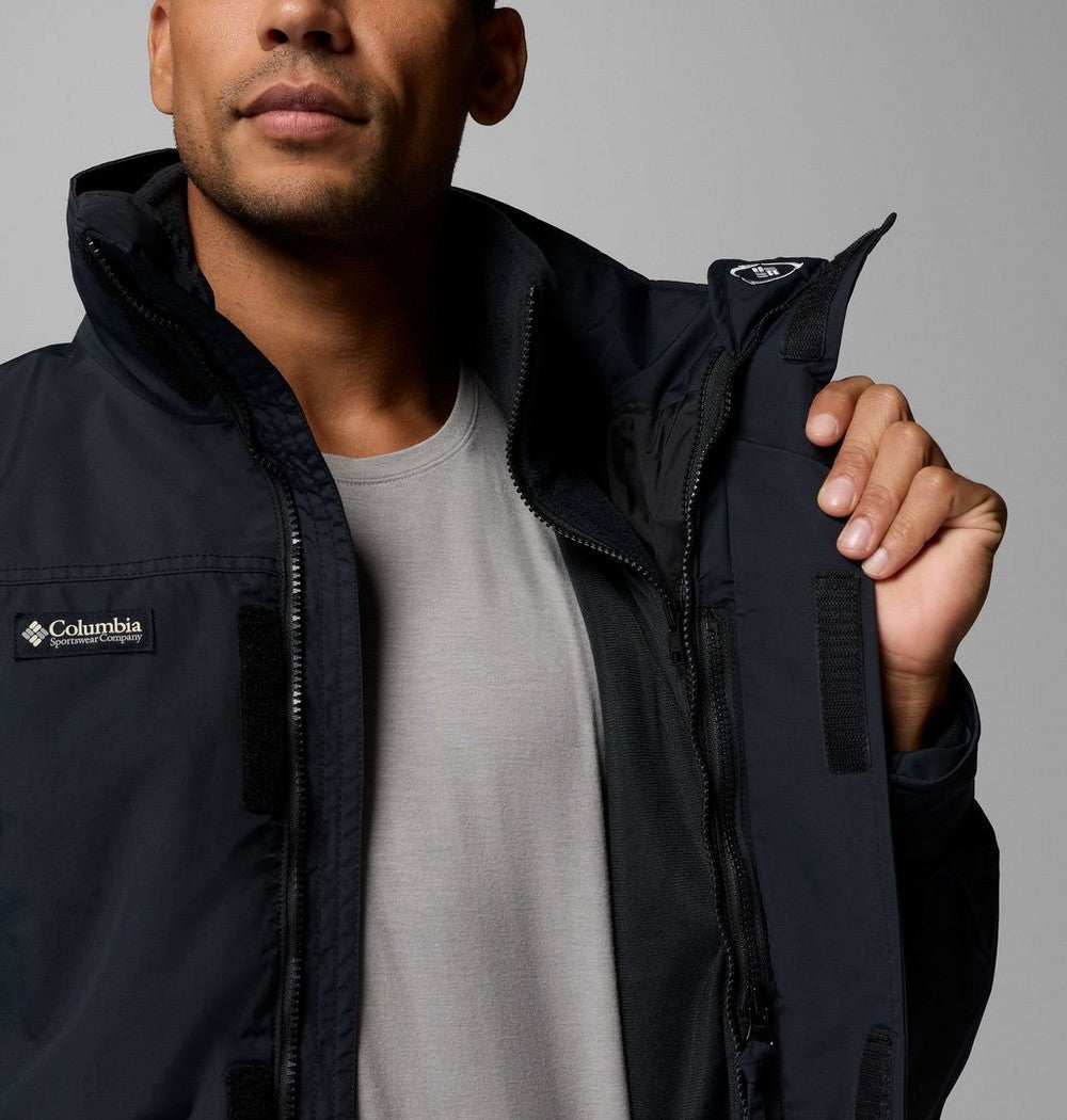 Men's 3-In-1 Fleece Lined Jacket - Blue