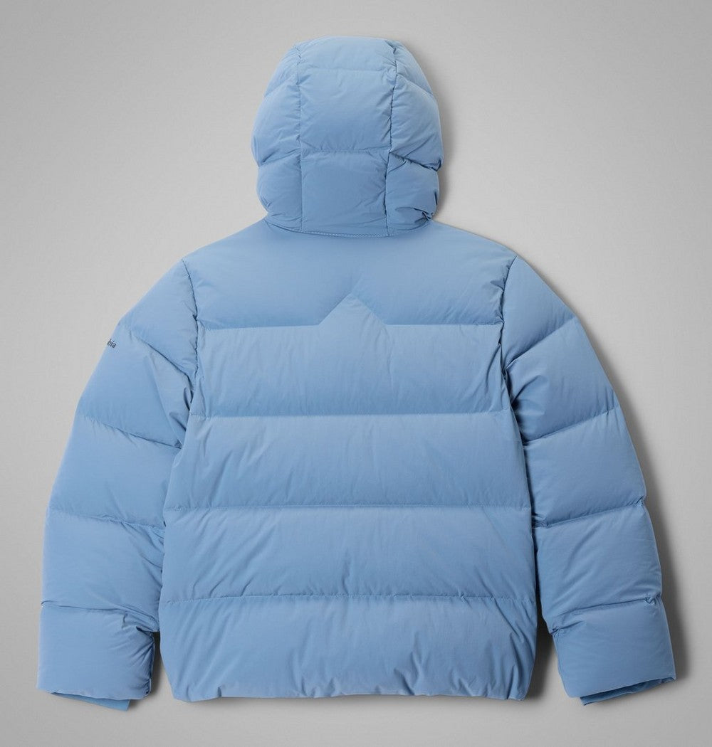 Girls' Hooded Down Puffer Jacket - Blue