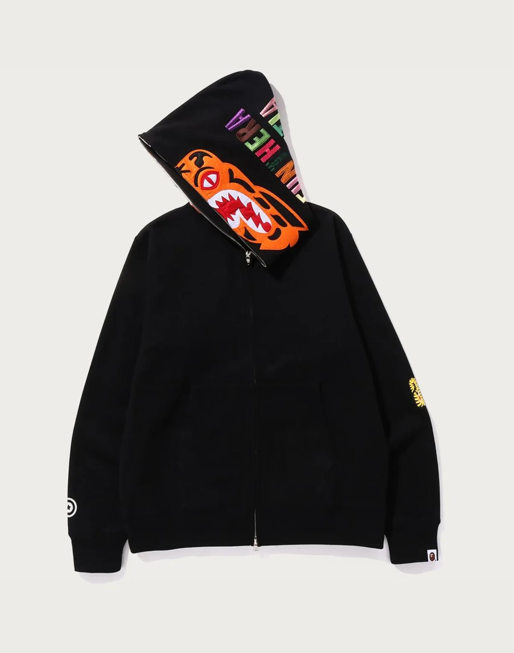 Men's Cotton Full-Zip Hoodie - Pink