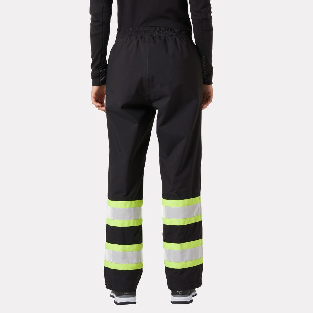 Women's High-Visibility Waterproof Shell Pants - Orange