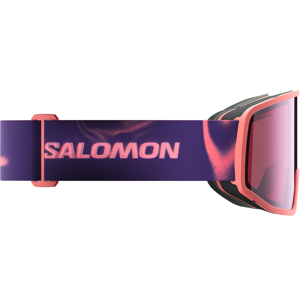 Small-Fit Snow Goggles With Extra Lens - Pink