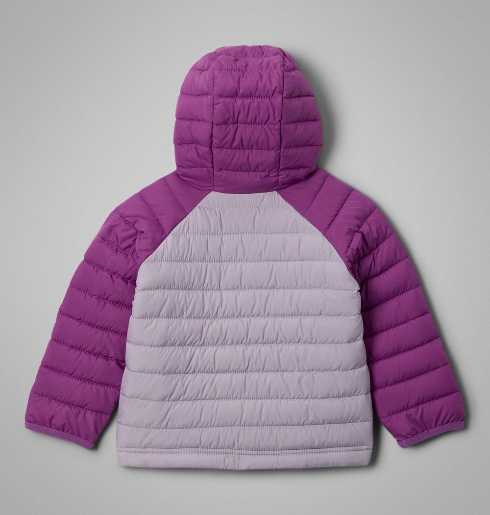 Toddler Girls' Hooded Puffer Jacket - Purple