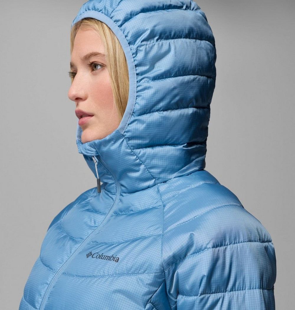 Women's Hooded Puffer Jacket - Navy