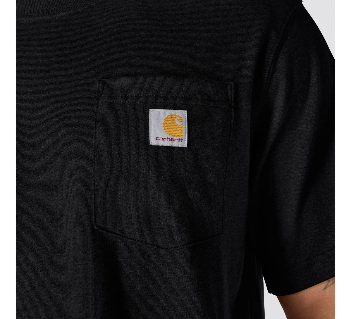 Men's Relaxed Pocket T-Shirt - Black
