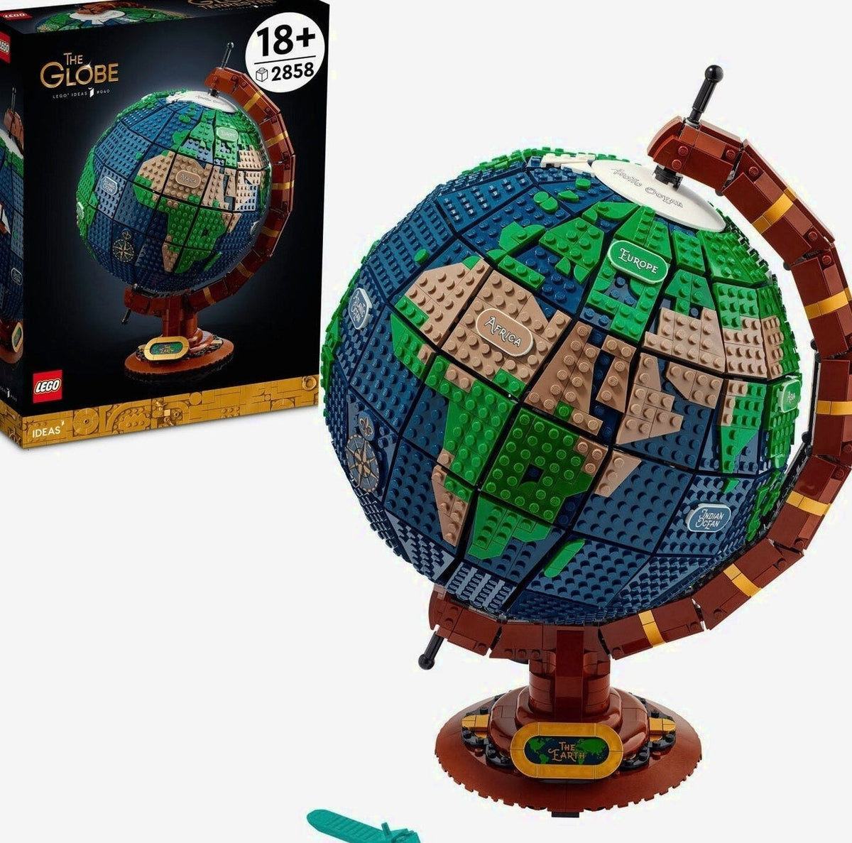 LEGO Ideas The Globe Toy Building Kit, 2585 Pieces - 21332