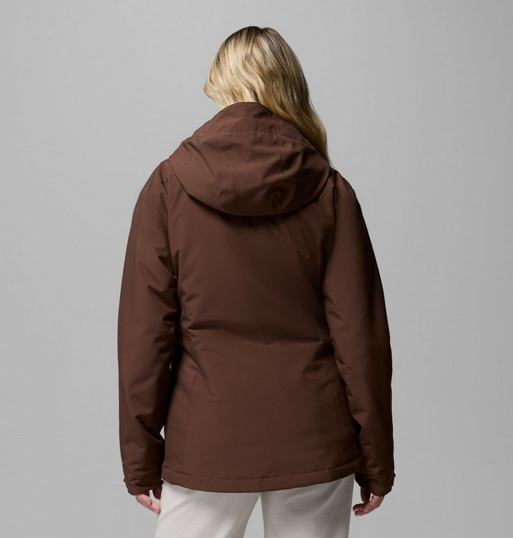 Women's 3-In-1 Waterproof Jacket - Brown