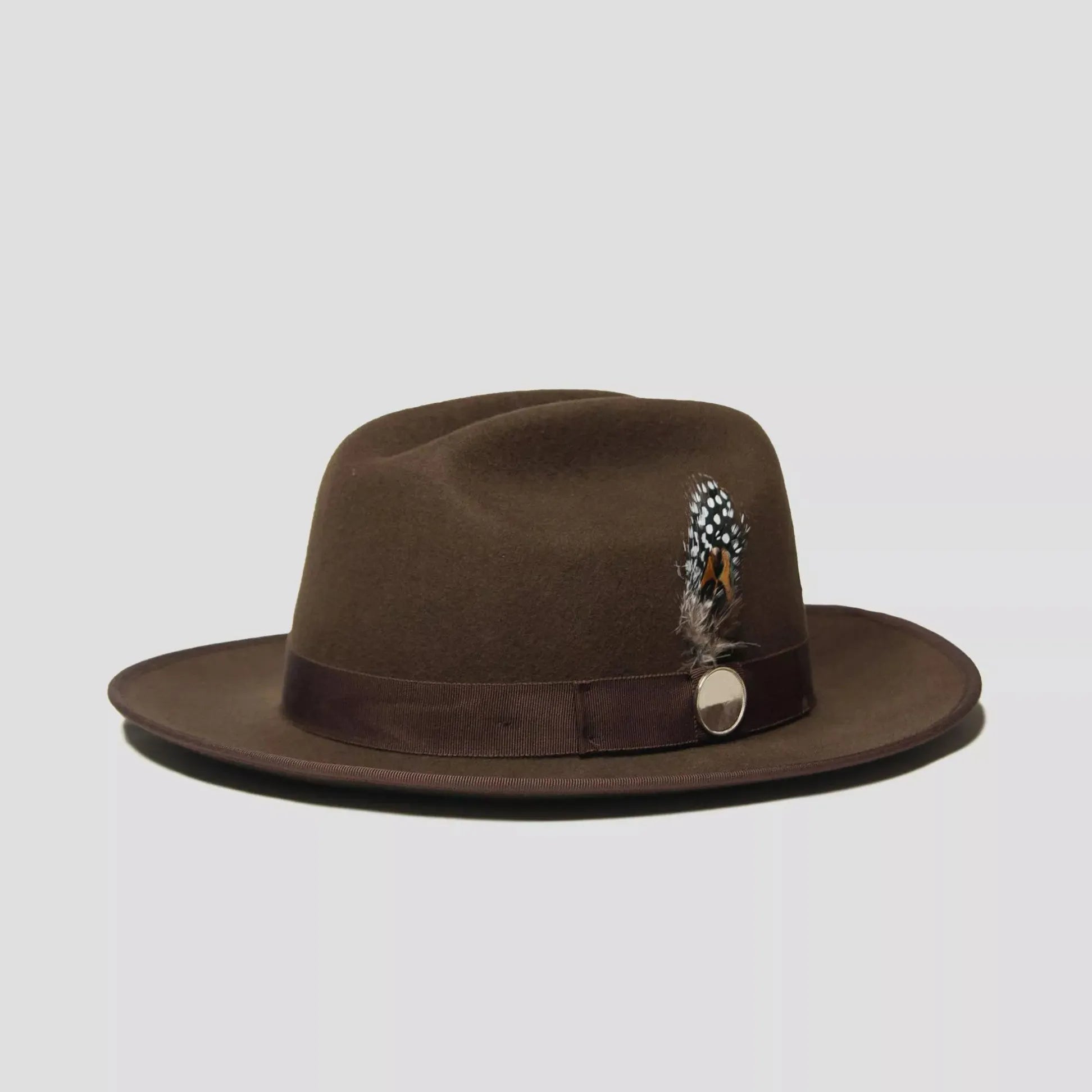 Miller Ranch Fedora - Chocolate