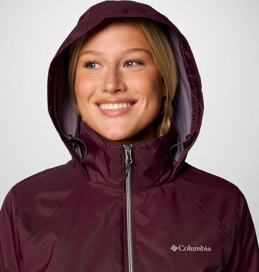 Women's Packable Water-Repellent Jacket - Blue