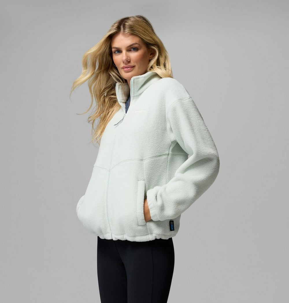 Women's Full-Zip Fleece Jacket - Tobacco