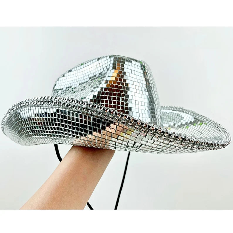 Disco Ball Cowboy Hat