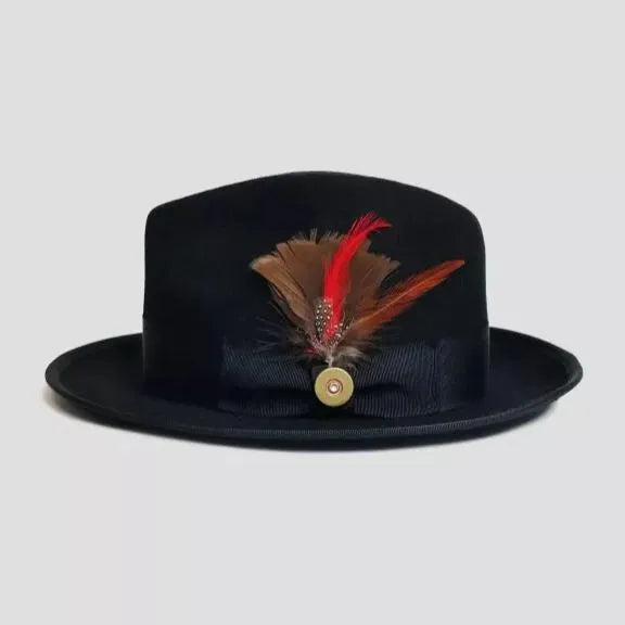 Trilby Fedora - Black