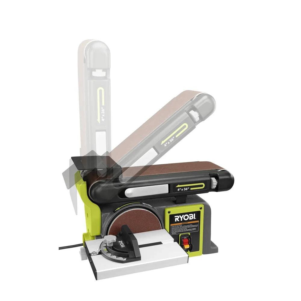 4 x 36-Inch Belt and Disc Sander