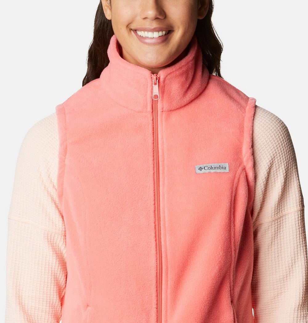 Women's Fleece Vest - Chalk