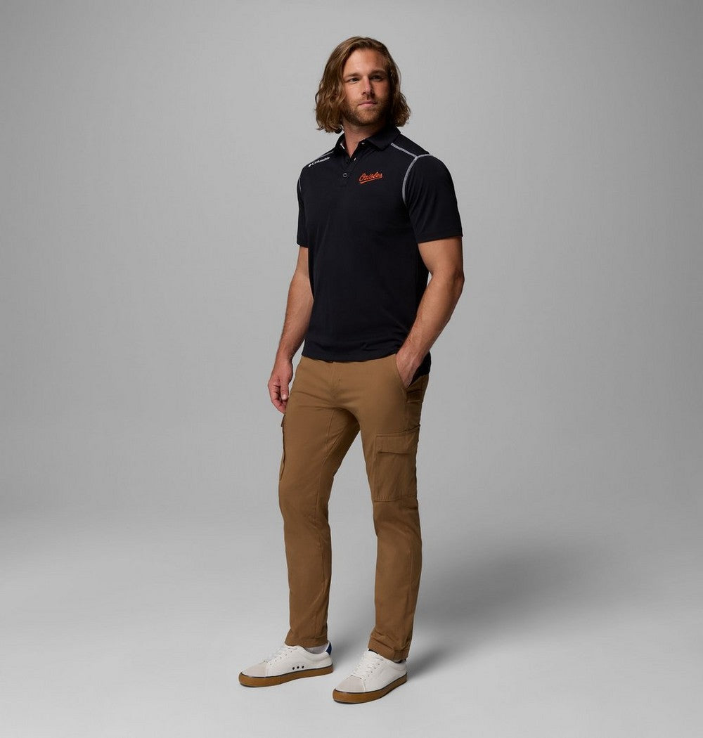 Men's Moisture-Wicking Polo Shirt - Black