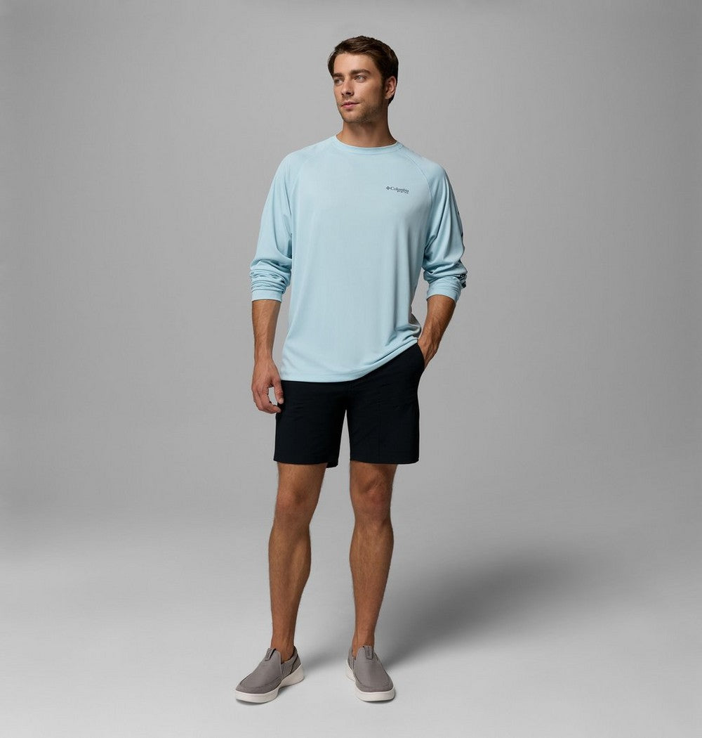 Men's Long-Sleeve Sun Protection Shirt - Gray