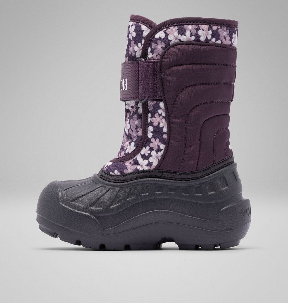 Kids' Strap Snow Boot - Purple Floral