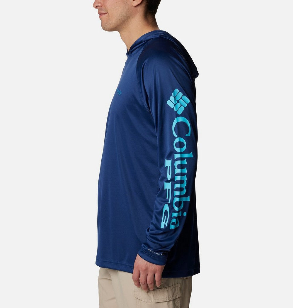 Men's Long-Sleeve Sun Hoodie - Gray
