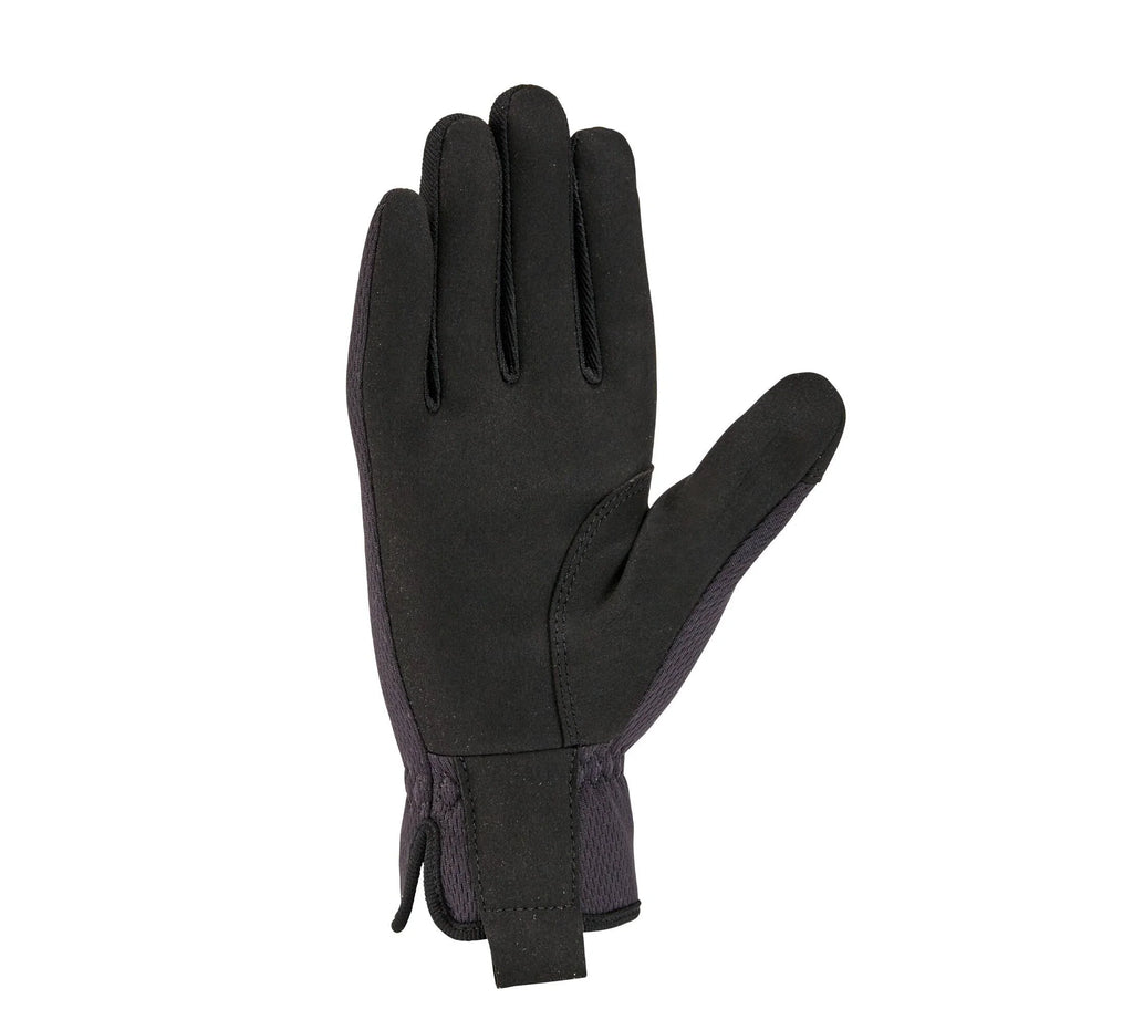 Women's Open-Cuff Work Gloves - Blue Camo