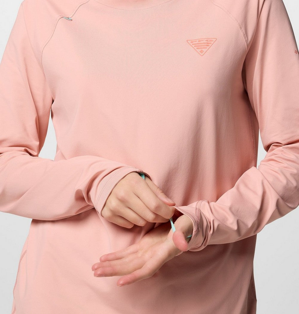 Women's UPF 50 Sun Hoodie - Pink