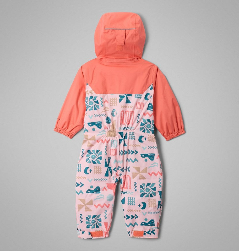 Infant Waterproof Rain Suit - Purple Print